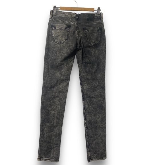 French Connection Acid Wash Jeans Marbled Skin Tight Jeans - Picture 5 of 8